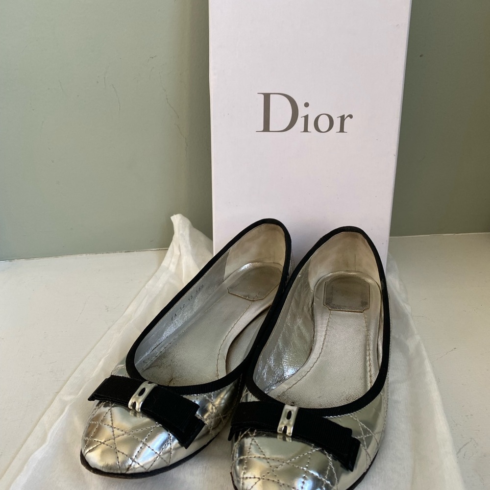 Christian Dior My Dior Ballerina Flats Size 36.5